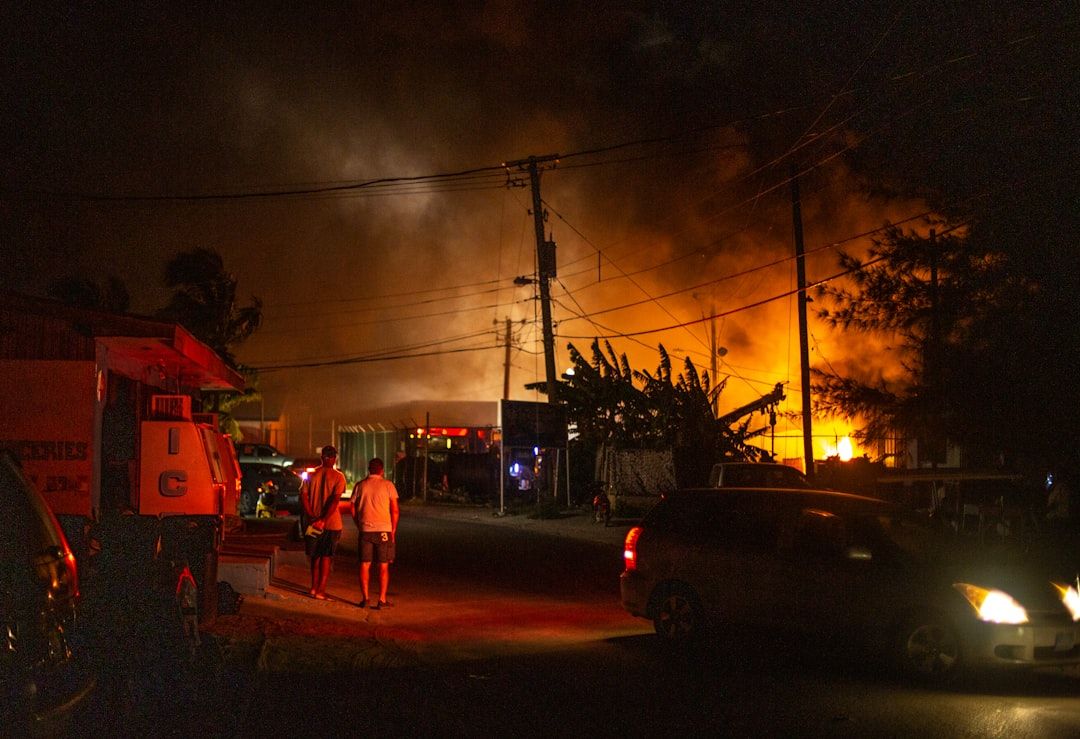 Boca Raton Plane Crash: Fire Engulfs Scene