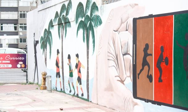 Rare Dox Thrash Painting at Boca Museum