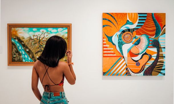 Boca Raton Library Blooms with Floral Art