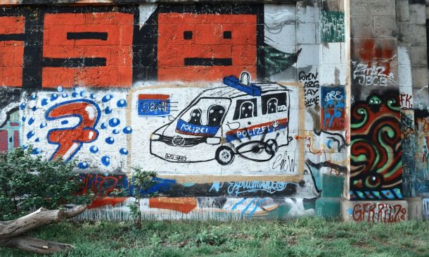 Rare Dox Thrash Painting at Boca Raton's Spady