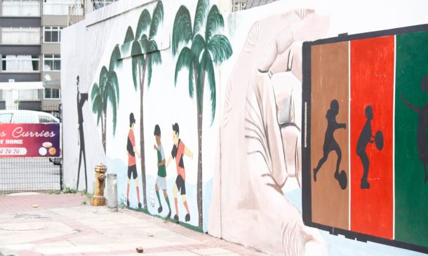 Rare Dox Thrash Painting at Boca Museum