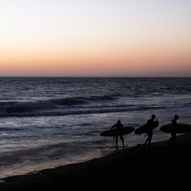 Surfers Get In Final Rides As Palm Beach County Comes Under Tropical Storm Watch